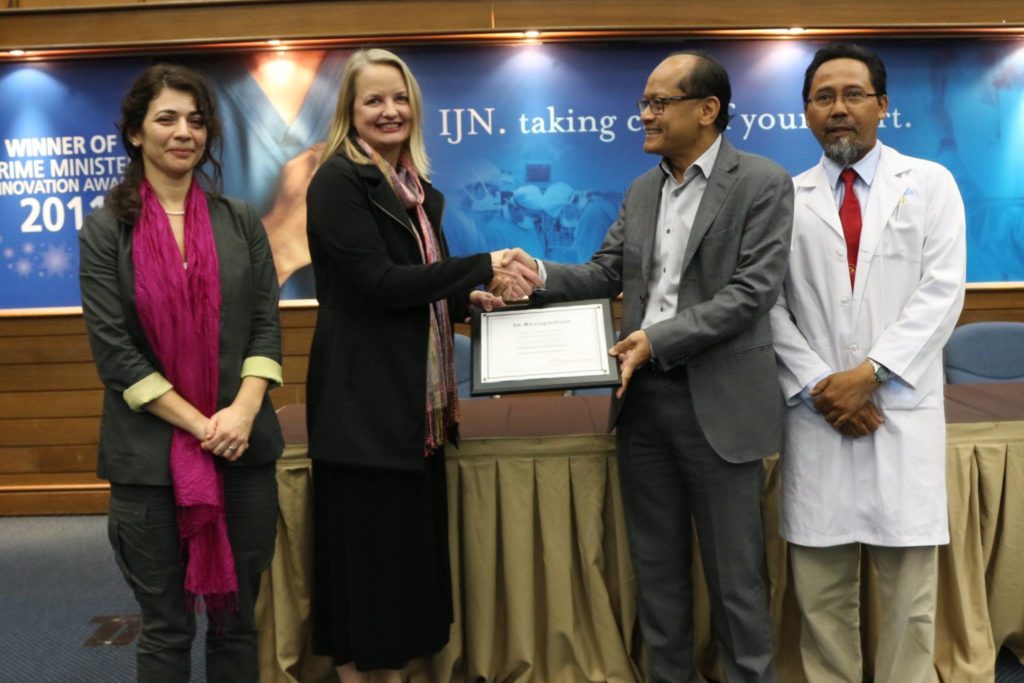 Institut Jantung Negara announced as Children's HeartLink Center of Excellence, 2016