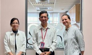 Van Anh with Malaysian doctor and Children's HeartLink country director Adriana Dobrzycka.